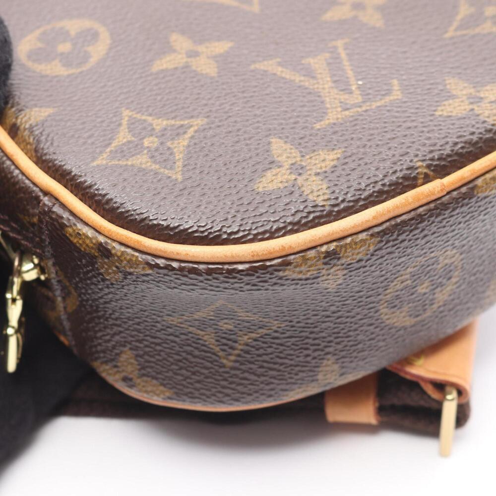 LOUIS VUITTON Authentic Brown Monogram Leather Pochette Fanny Pack - Picture 4 of 7